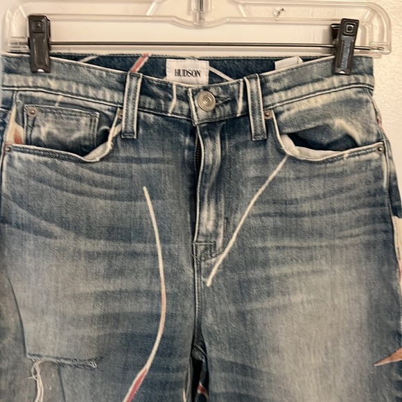 Hudson Jean Floral - Picture 3 of 6